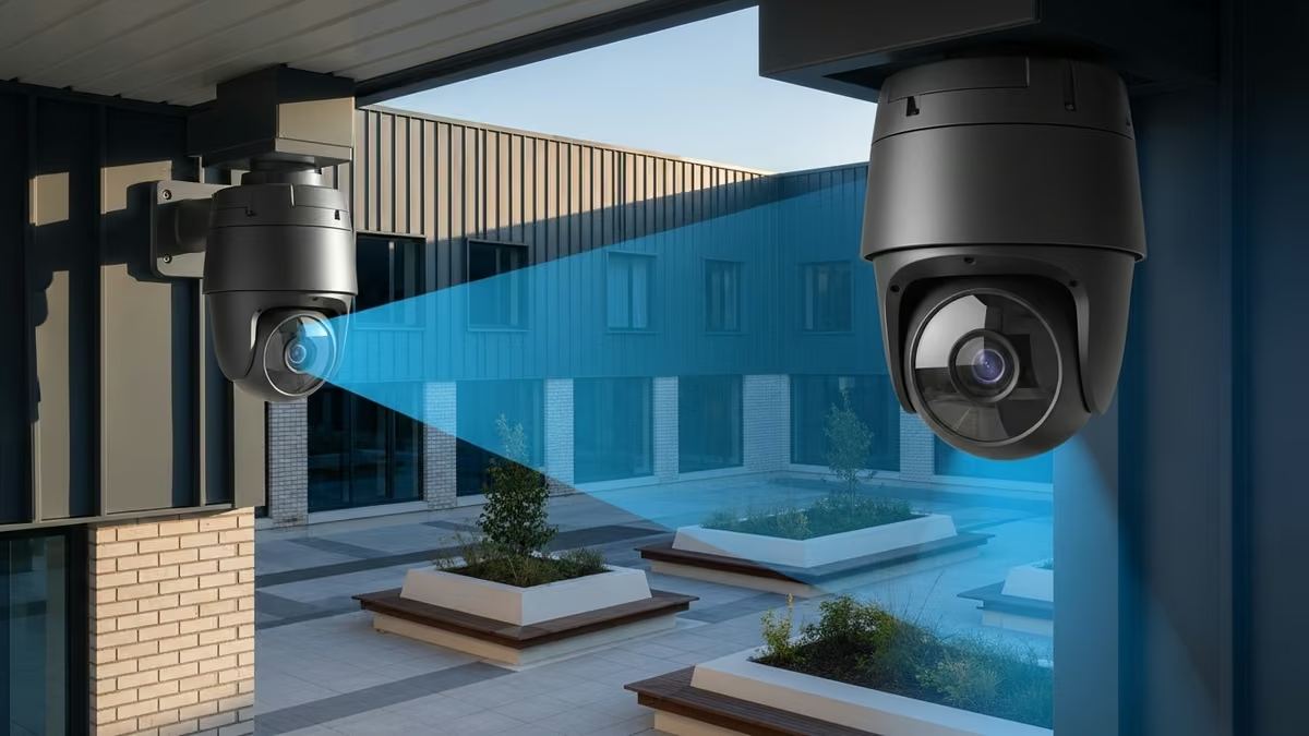 Cost Effective Security: Using PTZ Cameras to Reduce Building Coverage Needs
