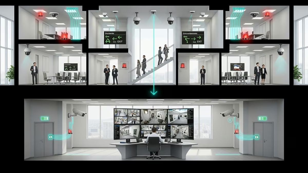 Emergency Response Systems in Smart Buildings: Complete Guide to Integrated Alarms & Security