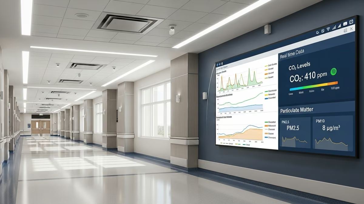 Environmental Sensors for Healthcare Facilities: Essential Air Quality Monitoring & Infection Control