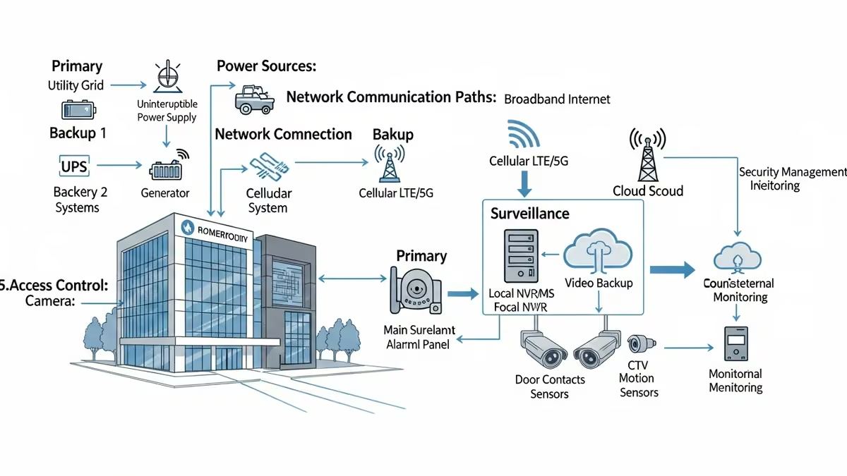 Security System Redundancy: Essential Backup Power & Failover Protection