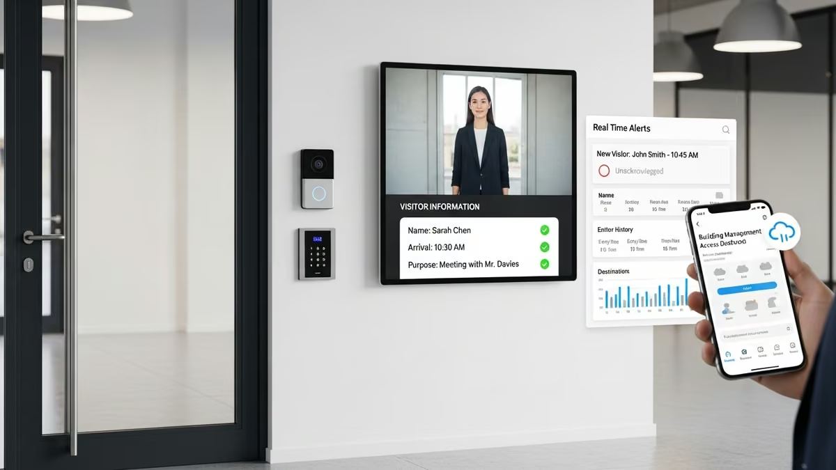 Visitor Management Systems for Commercial Properties: Smart Doorbells & Access Logging